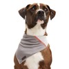 Reddy Grey Cooling Dog Bandana, Large/X-Large