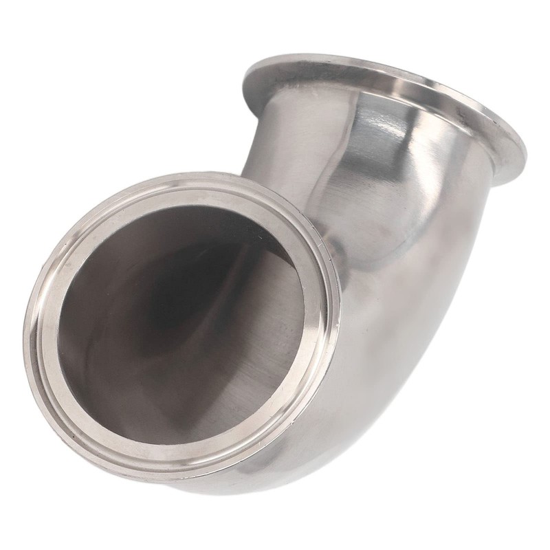Naroote Sanitary Ferrule Elbow, Proof 304 Stainless Steel Sealed 90