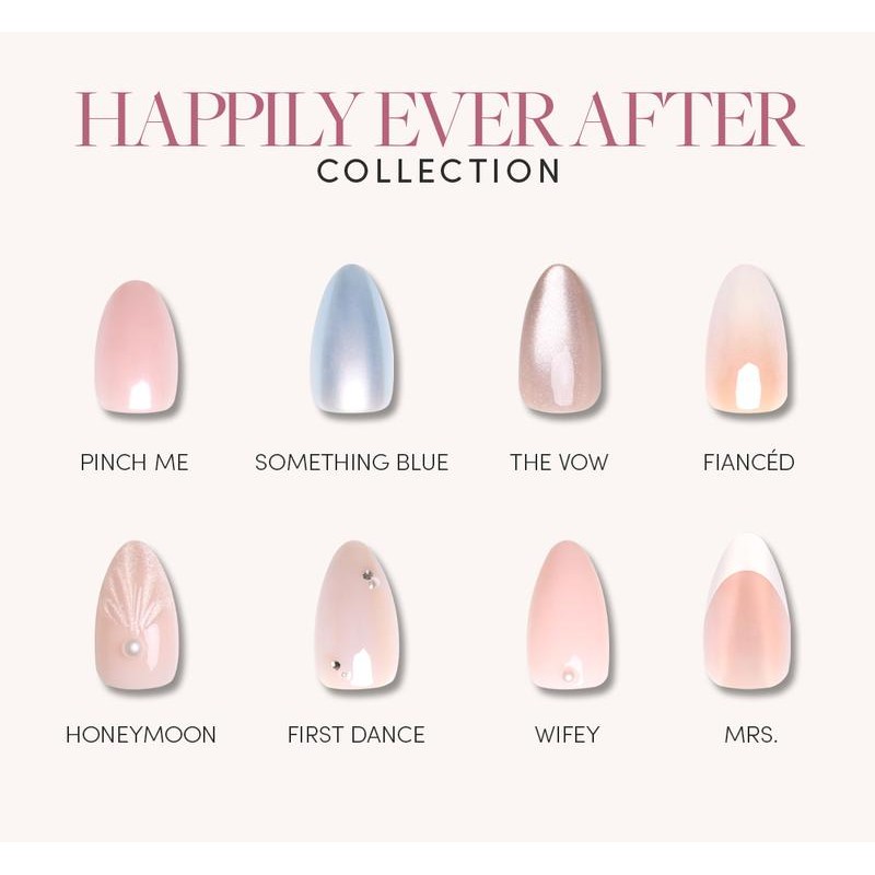 Glamnetic Happily Ever After Press On Nail Collection - Nail