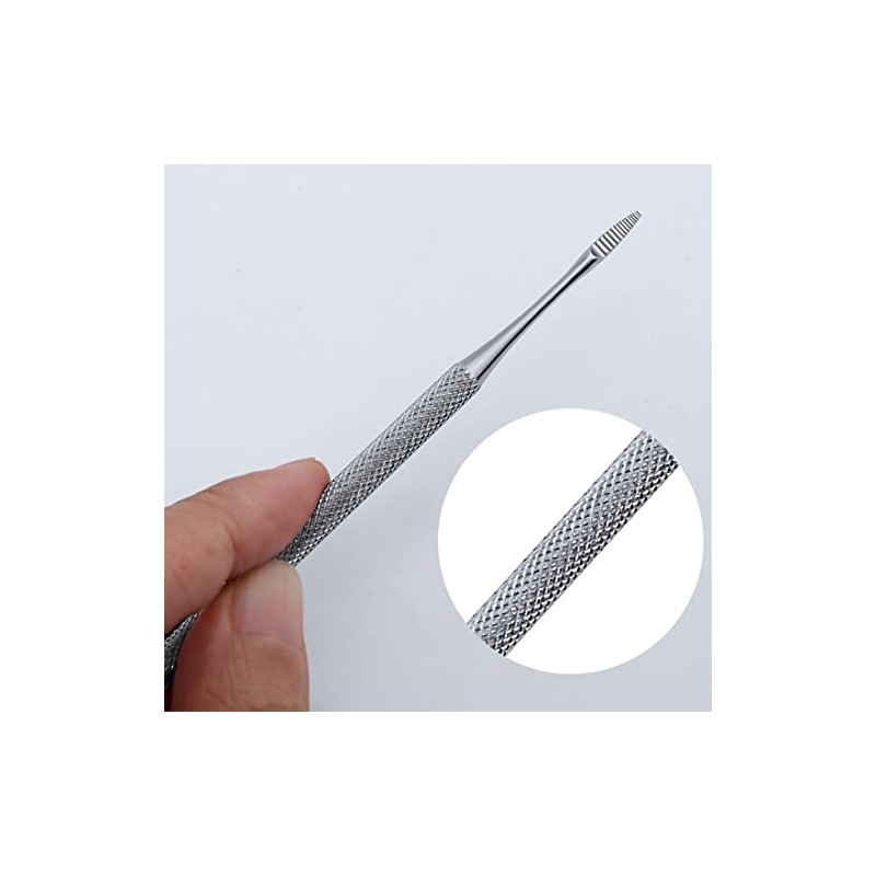 Androxeda 3 Piece Pedicure Set Double Ended Nail Tools for