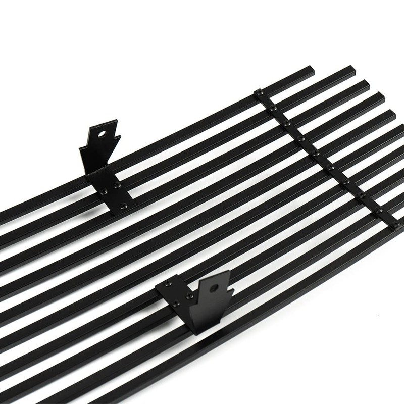 CHEDA Front Upper Bumper Grille,Compatible with 2009-2014 Nissan Maxima, Black