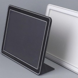 A4 horizontal sliding frame advertising family photo frame notice board black 5ea