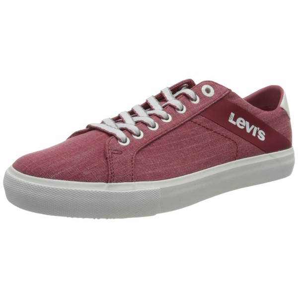 Levi's Men's 230667-752-87_46 Low-Top Sneakers, Red, US:7