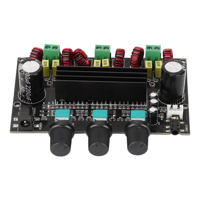 Digital Power Amplifier Board 80W+80W+100W 2.1 Channel Power Amplifier Board