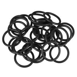 TA-VIGOR 30Pcs Nitrile Rubber O-Rings, 30mm OD 27mm ID 1.5mm Width Rubber Washers Spacer O-Rings Gasket kit, Metric Sealing Gasket for Hose, Faucet, Automotive, Plumbing