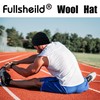 Fullsheild 2pcs Merino Wool Beanie Warm Winter Thick Ribbed Cap