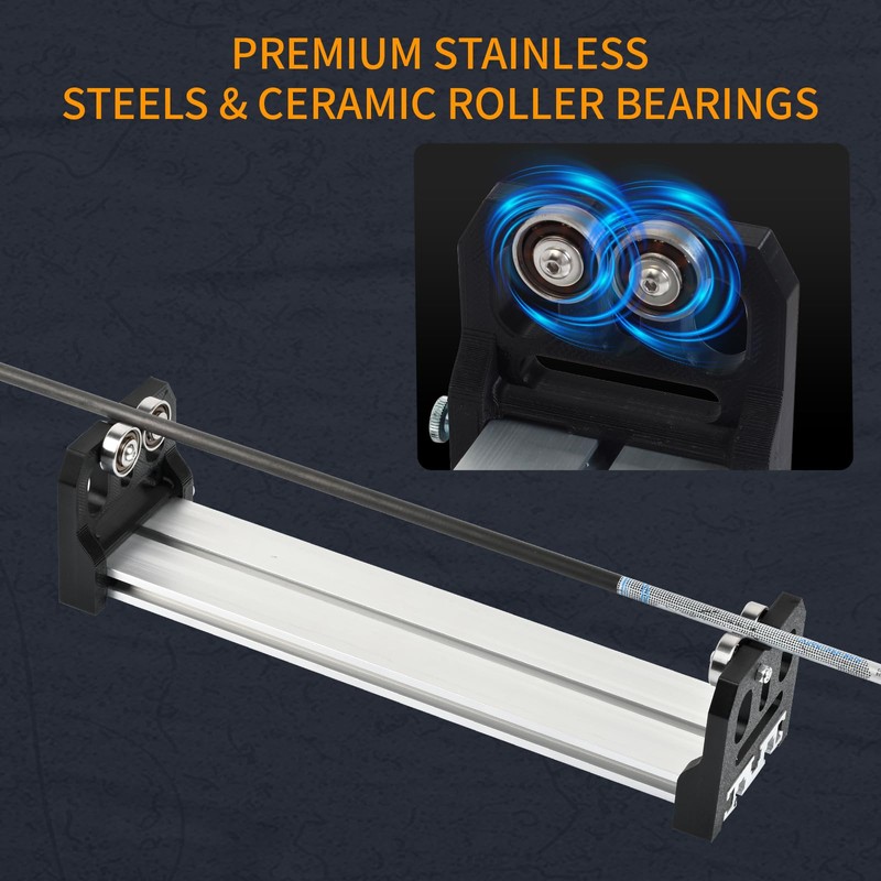 SPG Archery Arrow Spinner Spin Tester, Arrow Roller Straightness Squaring