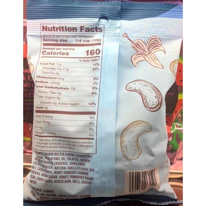 Trader Joe's 2 Packs Trader Joe's Cashew Butter Cashews Honey
