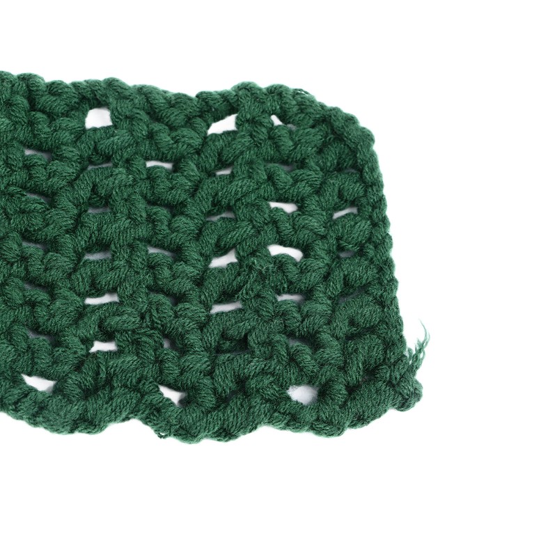 Bearded Dragon Hammock Green Soft Woven Cotton Rope Suction Cups