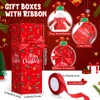 Windyun 36 Pcs Christmas Gift Boxes with Ribbon for Tumbler