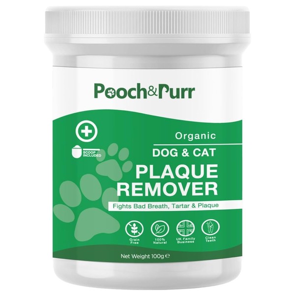 Pooch & Purr Plaque Off Remover For Dog/Plaque Off Cats.