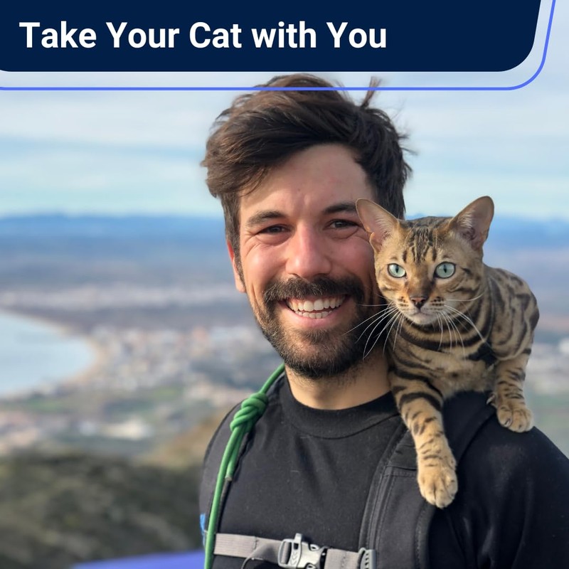 Houdini™ Escape Proof Cat Harness and Leash Set by OutdoorBengal