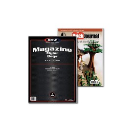 BCW Magazine Size Mylar Bags - 4 Mil