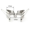 heyous 4pcs Stainless Steel Wet Canvas Clips Hold 2 Canvas