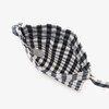 AfternoonTea LIVING Pouch JA02 Gingham Check Drawstring Pouch, Black