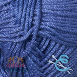 Hilaza Sinfonía Omega 100% algodón, Madeja de 100 gramos (Jacaranda)