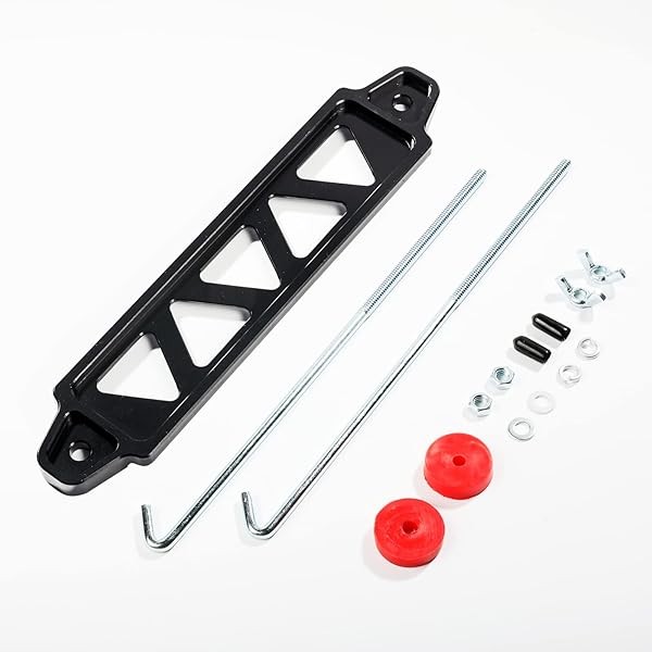 Battery Hold Down Bracket Holder, Car Battery Holder Kit with