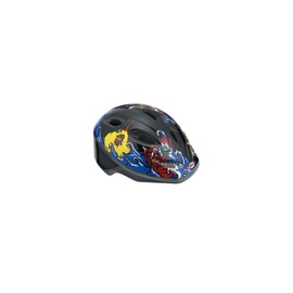 Bell Kinder Fahrradhelm Splash 10, Black/Blue Pirates, Uni (46-50cm), 210034003