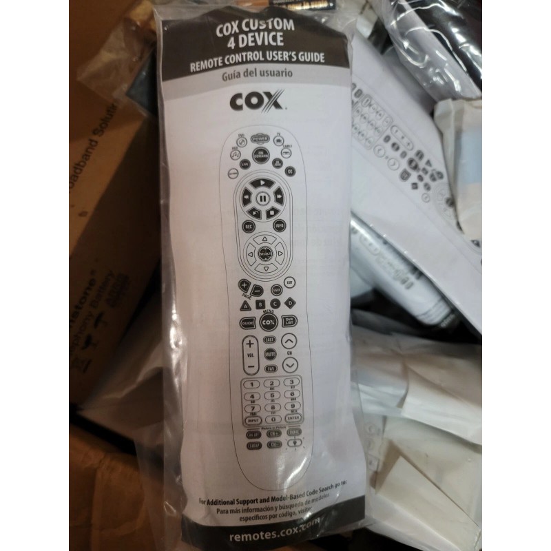 Cox Cable 4-Device Universal Remote Control - URC-8820-CISCO COUNTOUR 1