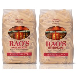 Rao's Homemade Premium, Traditionally Crafted Penne Rigate 16oz 454g (Two Bags)