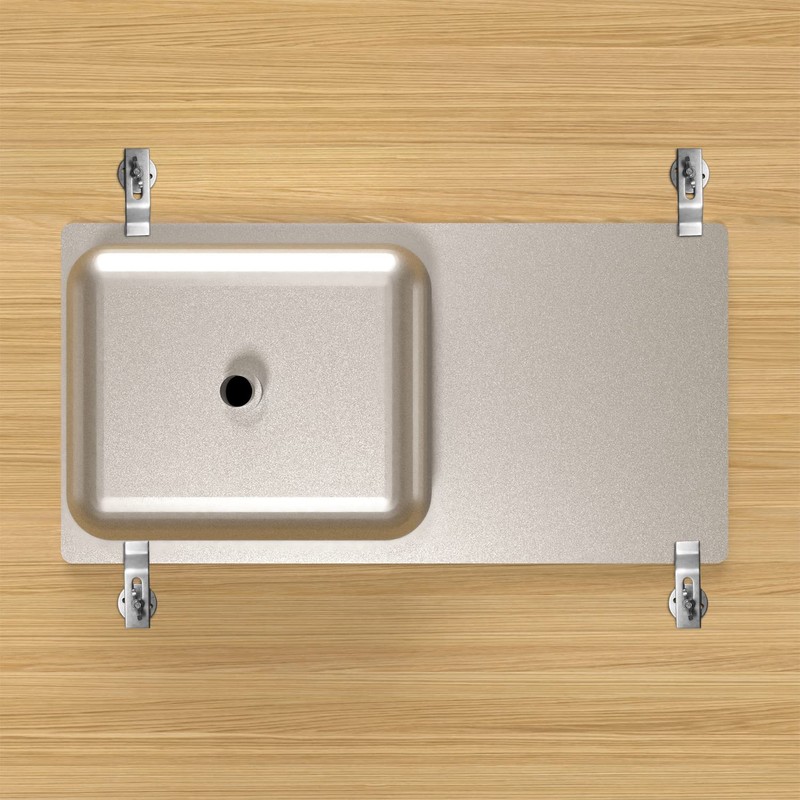 Nisorpa Undermount Sink Clips 20 Pack Kit, Undermount Bathroom Sink