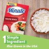 Minute White Rice, Instant White Rice for Quick Dinner Meals,