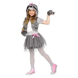 Fun World Sweet Sloth Costume for Girls Medium