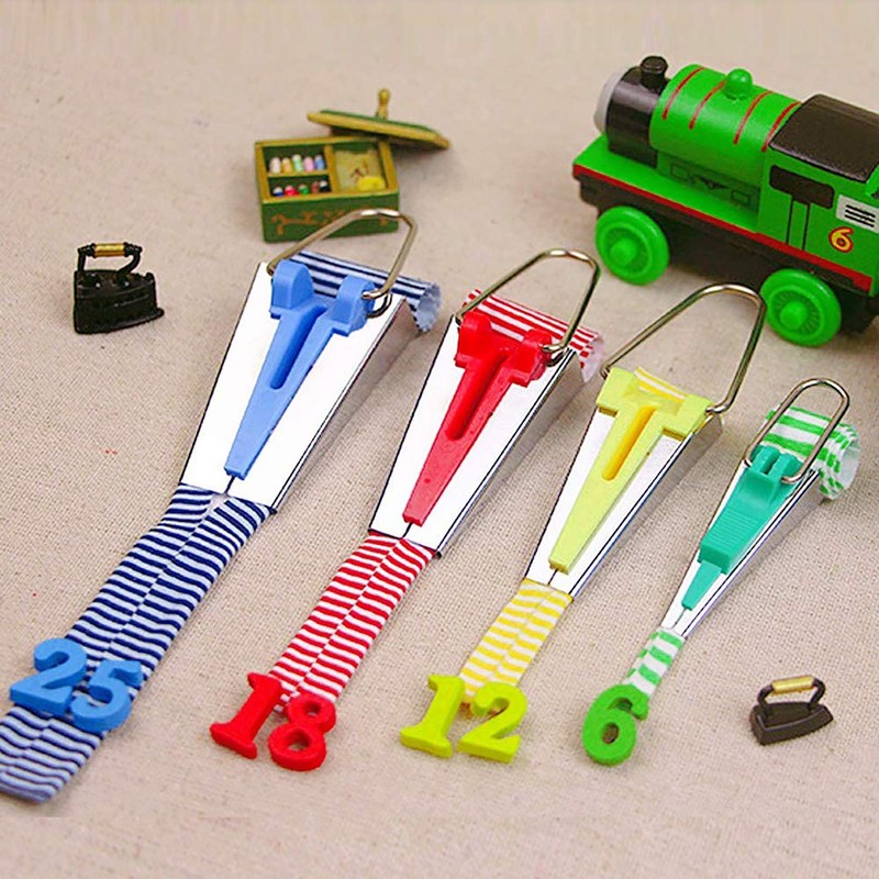 Bias Binding Sewing Tape Fabric Tapes Various Sizes for Making