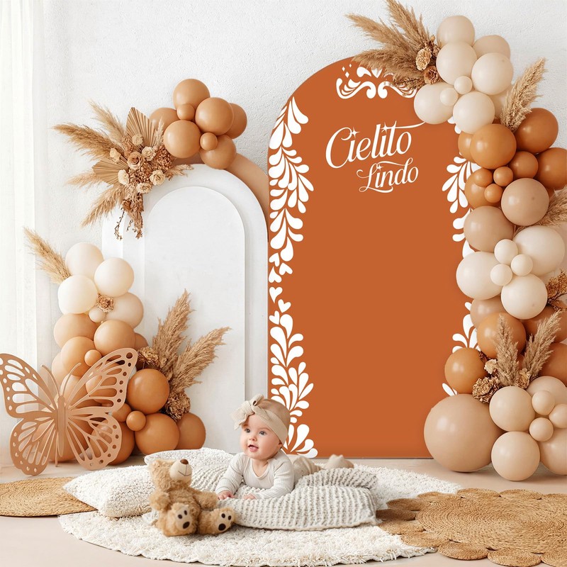 Mexican Cielito Lindo Backdrop Cover 7.2ft, Cielito Lindo Party Decoration