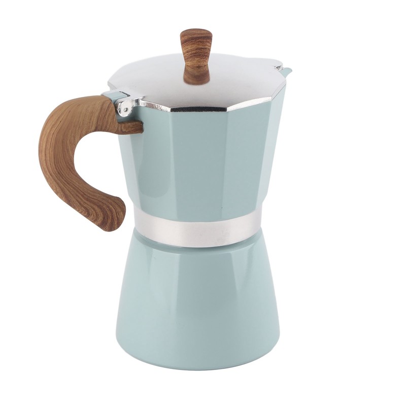 Moka Coffee Maker 300ml 6 Cups Aluminum Alloy Fine Details