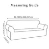 Turquoize Velvet Sofa Slipcover Stretch Extra Large Couch Covers for