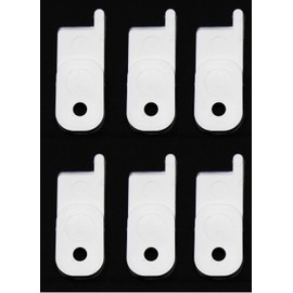 White Toggle Switch Plate Cover Guard Keeps Light Switch ON or Off Protects Your Lights or Circuits from Accidentally Being Turned on or Off (6)