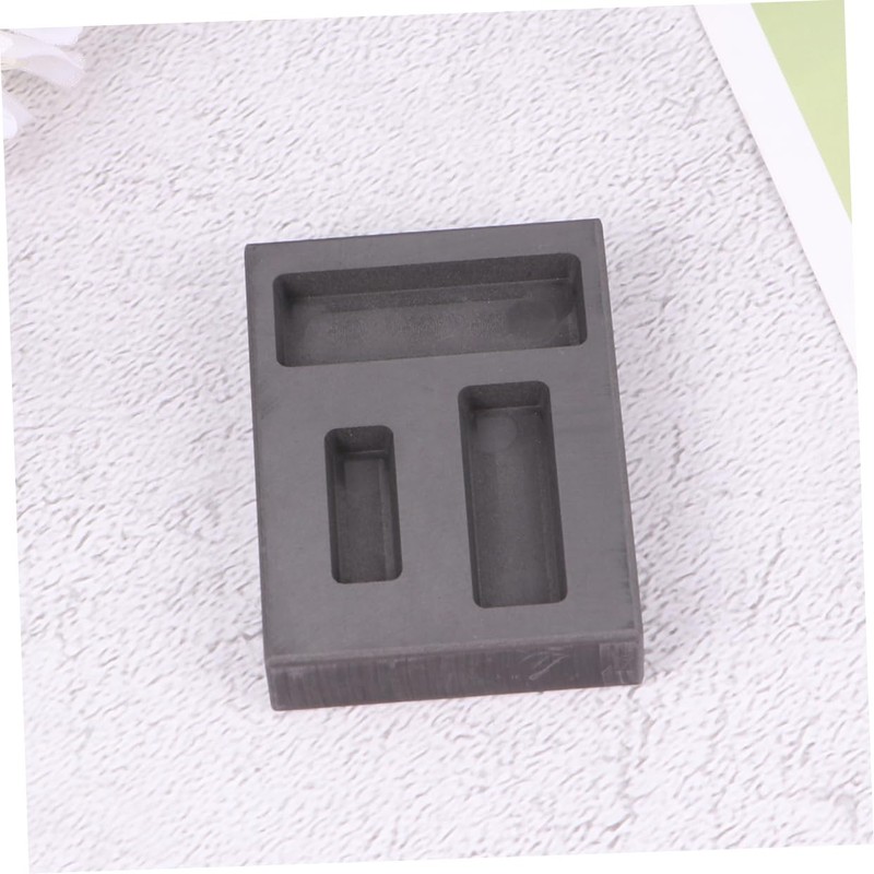 IWOWHERO Graphite Ingot Mold with Slots Melting Casting Mould for