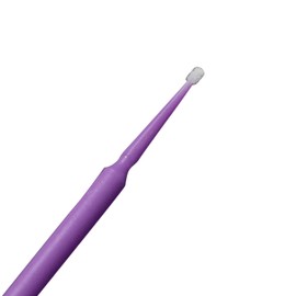Vivid Microbrush Applicators - Economical And Disposable, Great For Craft, Beauty, Make Up or Dental Professional Use, MicroFoam, Regular, Pack of 400 (Purple)
