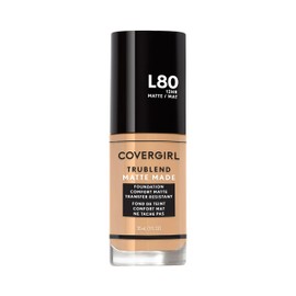 COVERGIRL TruBlend Matte Made Liquid Foundation, True Ivory, 1 Fl Oz (Pack of 1)