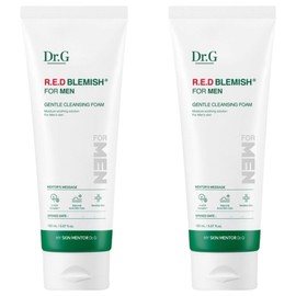 Dr. G Red Blemish for Men Gentle Cleansing Foam, 150ml, 2 pcs / 닥터지 레드 블레미쉬 포 맨 젠틀 클렌징 폼, 150ml, 2개