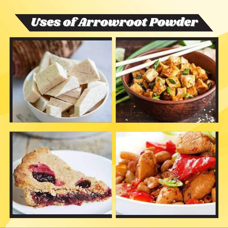 mGanna 100% Natural Arrowroot Powder 454 g / 1 lbs