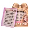 Lash Clusters 60PCS Natural Eyelash Clusters C Curl Wispy DIY