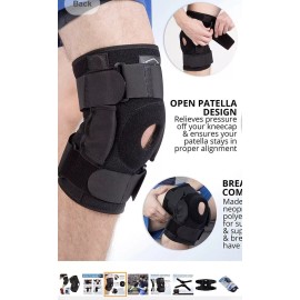 Dynamic Gear Breathable & Adjuatable  Knee Brace Standard Size New In Package