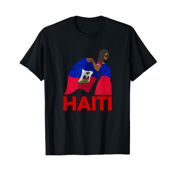 Haiti Haitian Flag Day Ayiti Girl T-Shirt