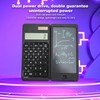 Calculator Notepad 10 Digit Display Dual Power Drive 128g Multifunction