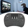 Mini Wireless Keyboard Backlit Black 2.4G RF 10-Meter Working Distance