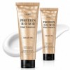 Protein Curly Hair Curl Cream Beauty Salon Extreme Damage Repair Argan Oil Hair Essence, 2 pieces, 150ml / 단백질 곱슬머리 컬크림 미용실 극손상 복구 아르간오일 헤어에센스, 2개, 150ml