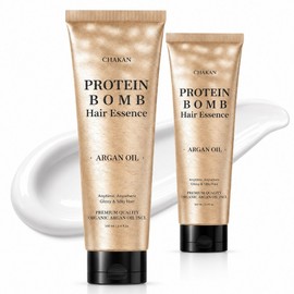 Protein Curly Hair Curl Cream Beauty Salon Extreme Damage Repair Argan Oil Hair Essence, 2 pieces, 150ml / 단백질 곱슬머리 컬크림 미용실 극손상 복구 아르간오일 헤어에센스, 2개, 150ml