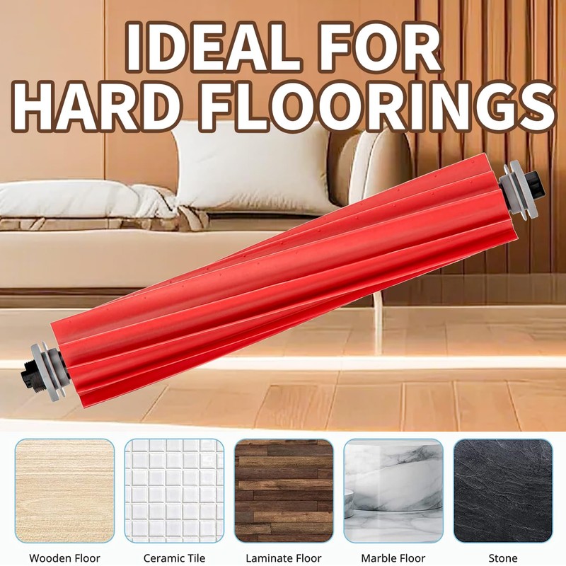 Unikstone 4 Pack Roller Brushes Compatible with Roborock S7, S7+,