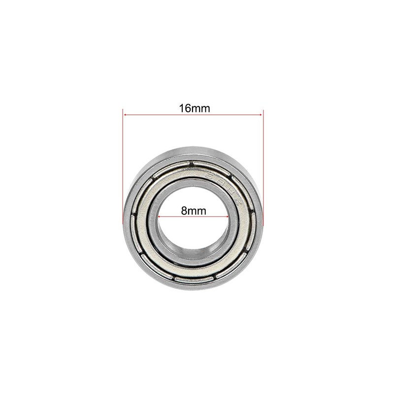 sourcing map 688ZZ Deep Groove Ball Bearings 8mm x 16mm