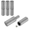 4 PCS Weldable Barrel Hinges 4⅛ x 3/4 inch Heavy