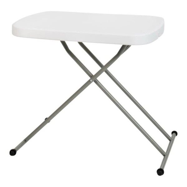 Flash Furniture 26" Plastic Folding TV Tray/Laptop Table in Granite