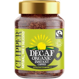 Clipper Medium Roast Decaffeinated Instant Coffee, 100g