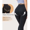 Curvphilo Thick High Waist Leggings with Pockets Tummy Control Workout